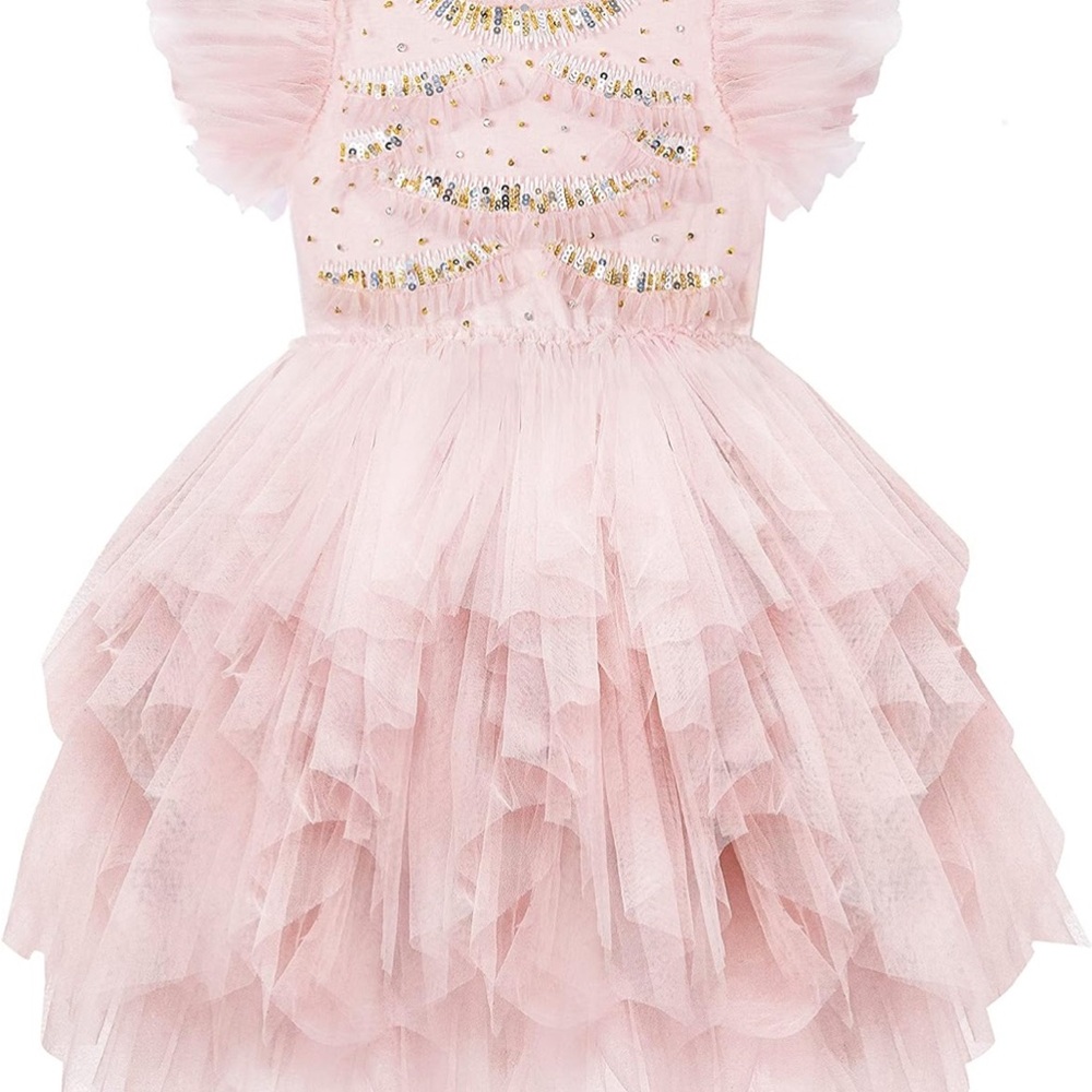 Elegant Pink Kids Formal Dress